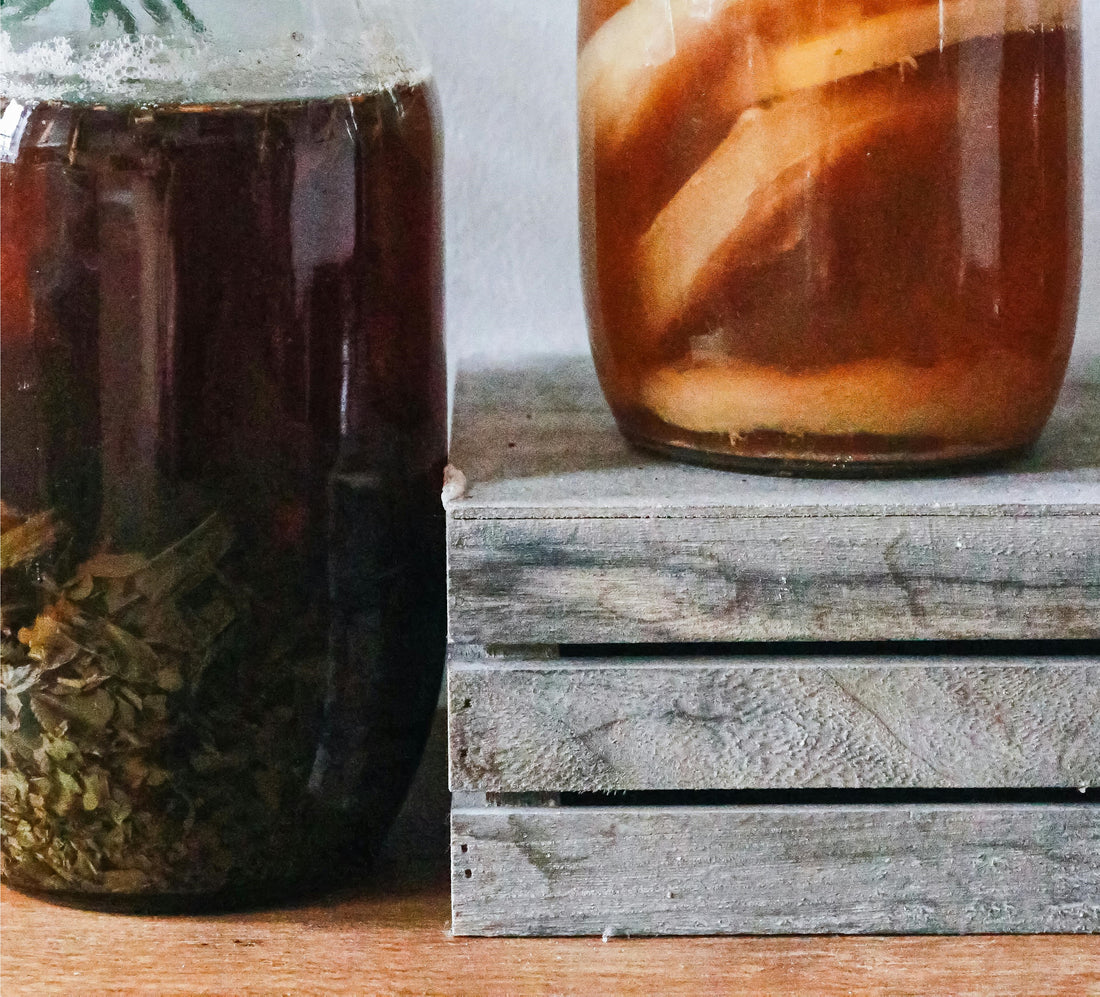 Simple Homemade Kombucha