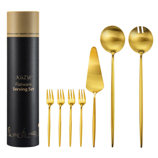 1810 stainless steel home essentials kitchen ware serveware flatware set silverware cutlery pasta Christmas silverwear xmas high tea comically large spoon wedding decorations wedding registry search must have amazon wish list cake cutter pie server tosser tongs accessories utensilios de cocina modernos cake cutting set flatwear long handle tenedores acero inoxidable wear new apartment home gifts family party presents pasta server gifts for women moms