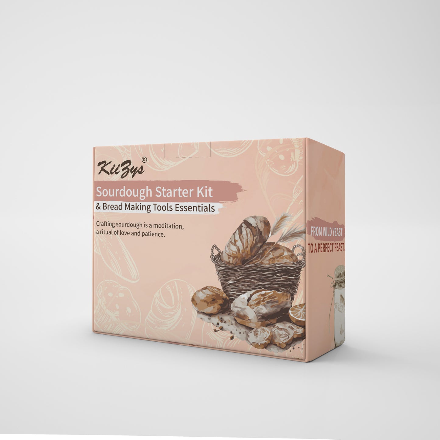 KiiZYs - Sourdough Starter Kit & Bread Baking Tools Essentials