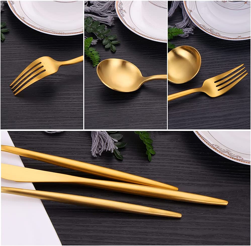 1810 stainless steel serving utensils kitchen essentials new home flatware set silverware cutlery gifts decorations aesthetic wedding registry search amazon finds must have spatula flatwear for entertaining long handle cubiertos de acero inoxidable accessories hosting essentials Christmas xmas eating utensils juegos de vajilla utensilios de cocina modernos juego de platos de cocina modernos serveware servewear ware matte rose gold comically large spoon pasta