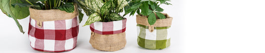 Gift Idea For Friends & Family Who Love Gardening: Indoor Plant Pot Covers