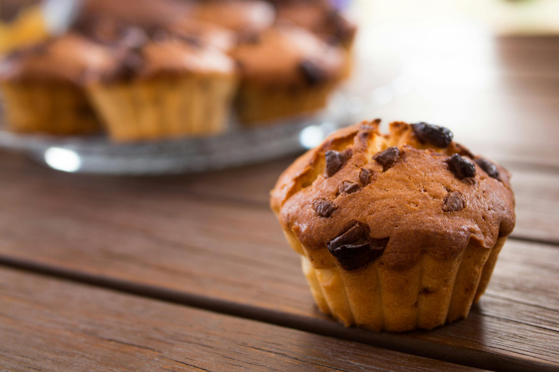 Sourdough Banana & Chocolate Muffins (Using Sourdough Discards)