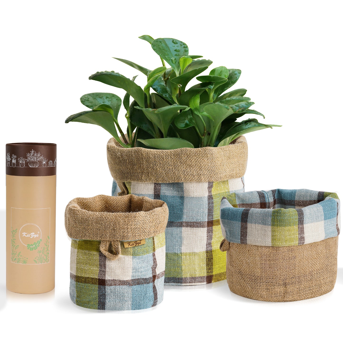 house plant covers KiiZYs - House Plant Pot Covers (5' 6' 8' Inch)